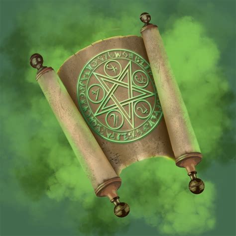 Cryptic Incantations: Investigating the Enigmatic Spell Scroll